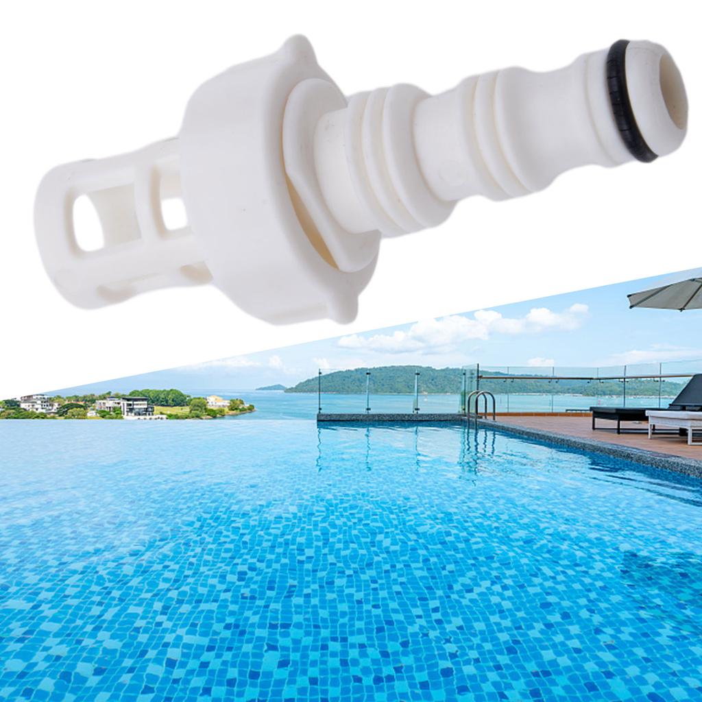 1pc Adapter For-INTEX Drainage Device Adapter Connection Garden Hose Swimming Pool Water Drain Valve Replacement Parts