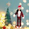 2pcs/4pcs 30cm Doll Clothes Fashionable Multi-Style Christmas Outfit for 1/6 Dolls with Dress, Top, Hat, and Formal Attire