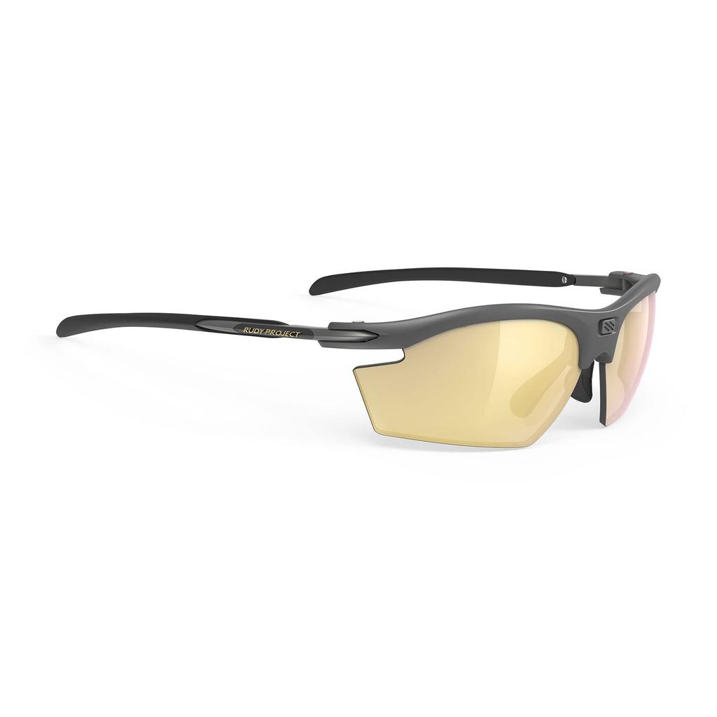 Rudy Project RYDON Sports Sunglasses, Charcoal/Multi-Laser Gold, SP535738-0000