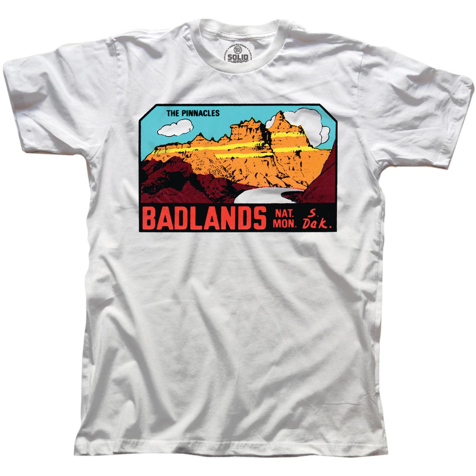 VTG BADLANDS Rock Band Classic Graphic T Shirt All Size Unisex VA588 L