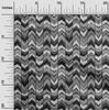 oneOone Baumwoll-Flex-Graustoff, geometrisches Nähmaterial, bedruckter Stoff, Meterware, 40 Zoll