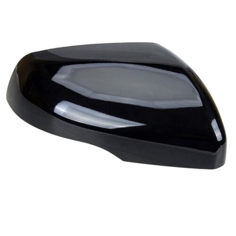 Rearview Side Mirror Covers Cap Trim Left Right Side Gloss Black White For Ford Edge 2015 2016 2017 2018