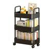 Floor-standing Kitchen Snack Shelf Organizer Bathroom Accessories Home Stand Rack Cart for Storage Multifunctional Trolley Toy