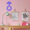 LED Neon Boy Sign Bright Blue Lighting Night Light Home Decoration for Room Party