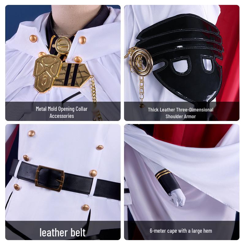 Seraph of the End Mikaela Hyakuya Cosplay Costume Set - Anime Stage Performance Attire