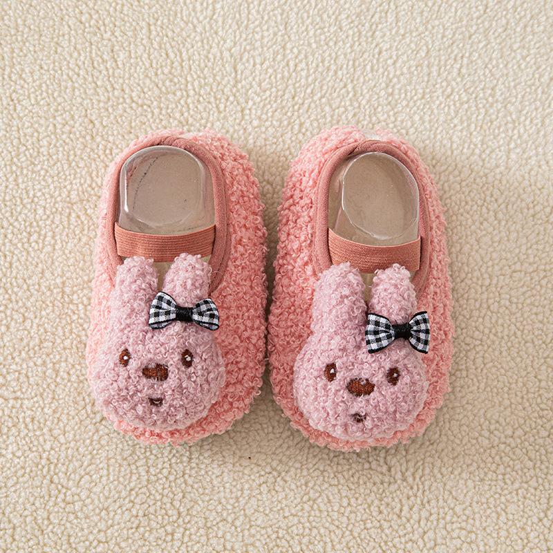 New Non-slip Baby Floor Socks Newborn Winter Warm Slipper with Soft Sole Infant Toddler Walking Socks Shoe