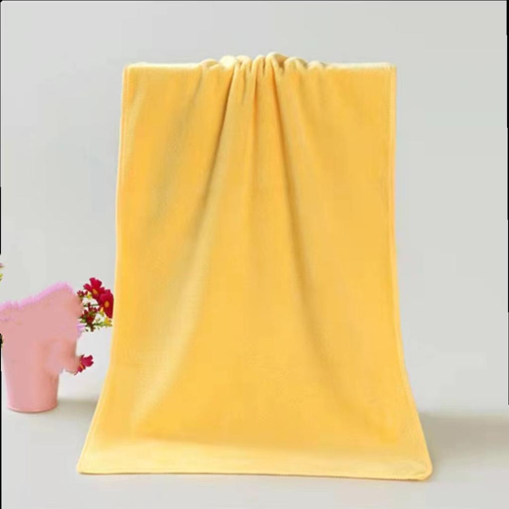Microfiber bath towel thickened soft abraded beach towel absorbent towel bath towel