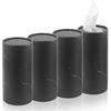 4PCS Car Tissue Holder For Car Cup Holder,Minimalist Car Tissues Cylinder Of Travel Tissues Replace 50 Facial Tissue,Universal Car Accessories Car