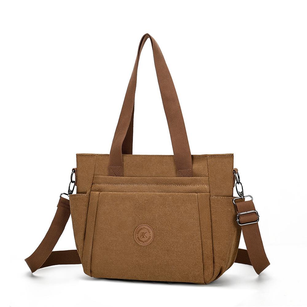 Women's Canvas Large Capacity Tote Bag Shoulder Bag