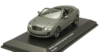 Kyosho Original Bentley Continental SS Cabrilet Grå Metallisk Ferdig Produkt 1/64