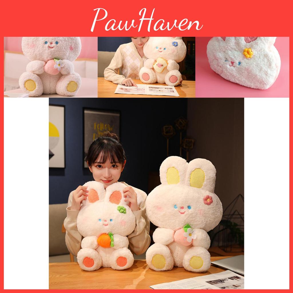 Rabbit Plush Soft Toy Ideal For Snuggling And Playtime Great Gift For Little Ones