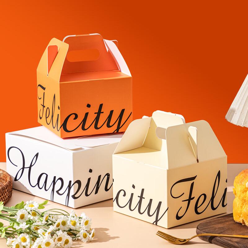 

Changbaosen Large Cake Slice Packaging Boxes (5-Pack)