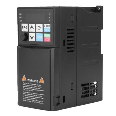 Variable Frequency Drive 2.2KW Single Phase To 3 Phase Frequency Converter 220V 50 60Hz Input 220V 0 500Hz Output 9.6A