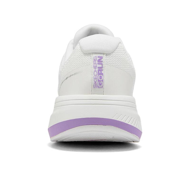Skechers Go Run Pulse 2.0 Comfortable Shock Absorbing Low Top Running Shoes Women Running Shoes White 129106-WLV