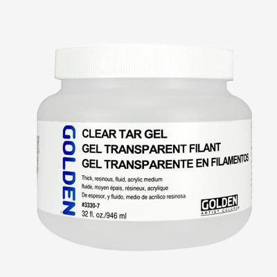 Gel Clear Tar - GOLDEN - 946ml - Harzig - Einzigartige Effekte - Einfach mit Farben zu mischen