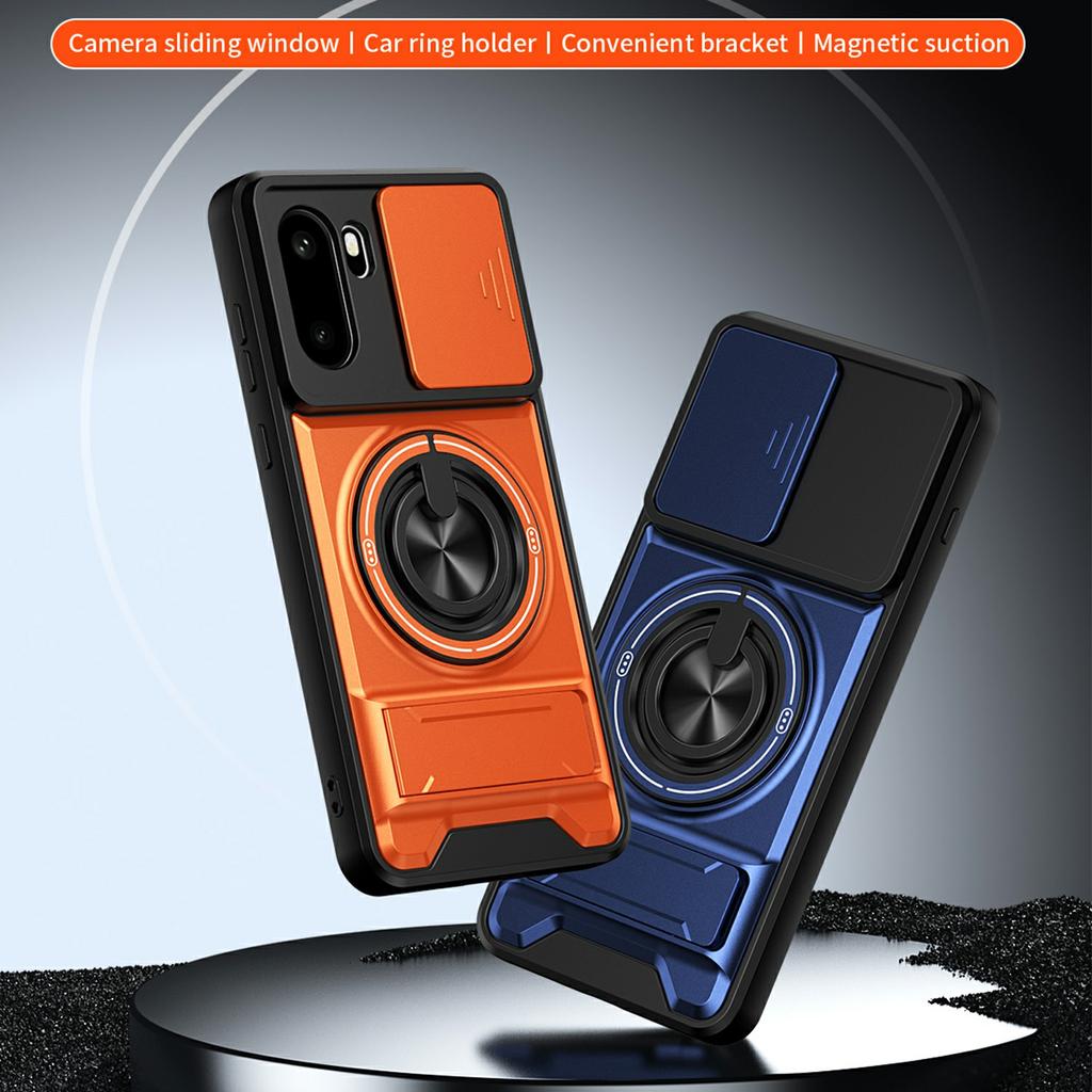 For Honor 600 Lite 5G Case Crazy Horse Texture PU Leather Phone Stand Cover