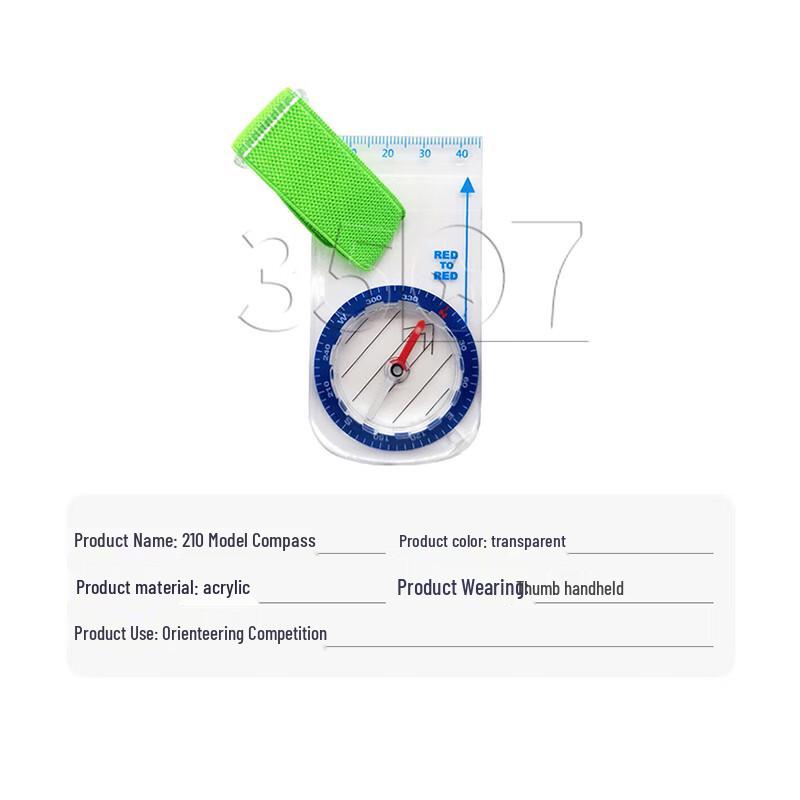Professional Outdoor Orienteering and Tactical Compass