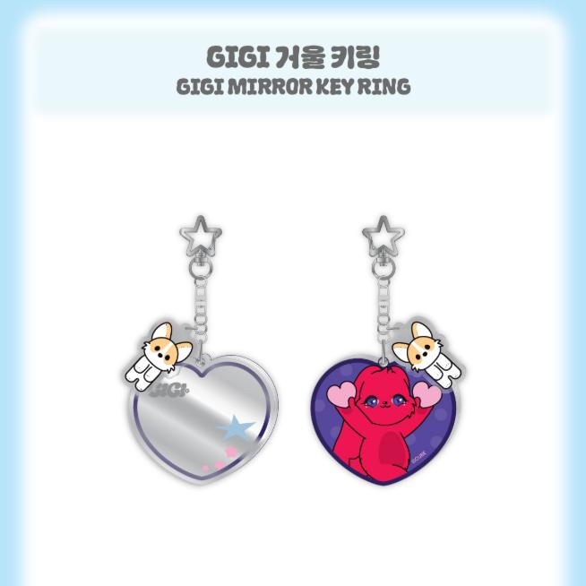 I-dle YUQI Motivation GIGI Mirror Key Ring