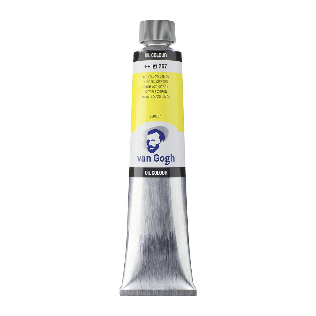 Talens Japan Van Gogh Oil Paint, Azo Yellow Lemon, T0208-267, 200ml