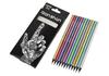 Metallic Color Pencil Vivid Colors for Photo Album Stylish Writing Instruments 12-Color Set Smooth, Drawing, Painting, Doodling, Art, Design,