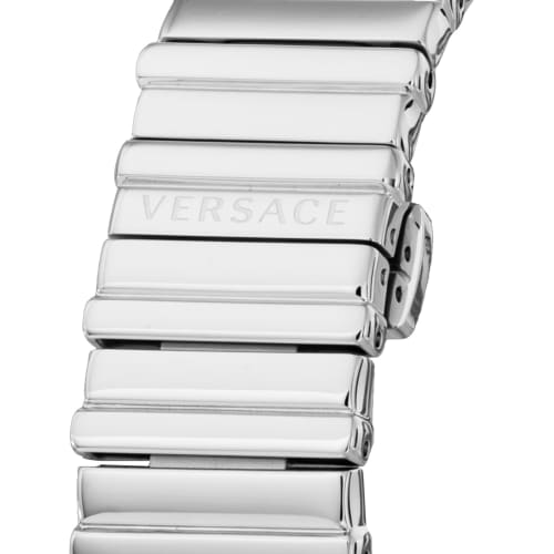 VERSACE Women's V Circle Watch VE8105022, Quartz Movement, Water Resistant, Sapphire Crystal, Stainless Steel