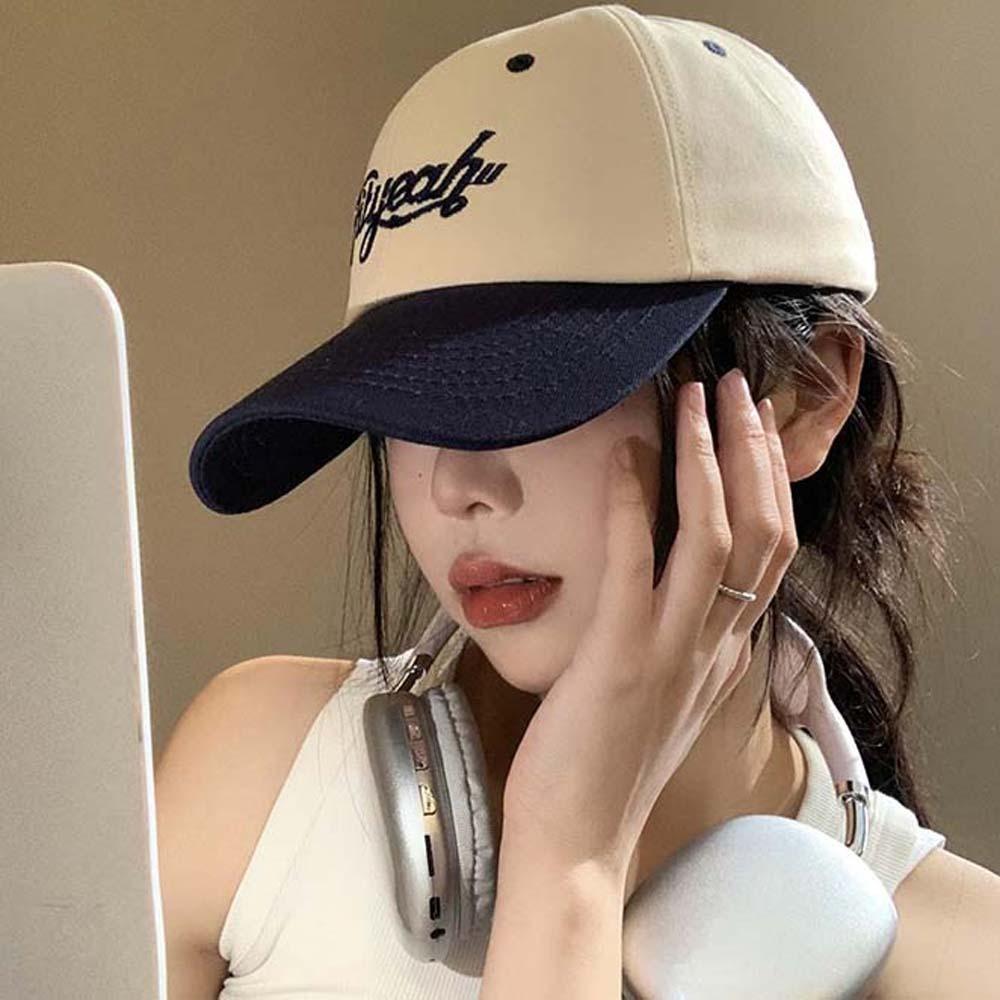 Korean Style Unisex Peaked Cap Adjustable Summer Sunshade Hats  Women