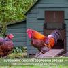 Autotic Chicen Cop Dor new second generation pet cage home automatic light-sensitive chicken coop door pet door