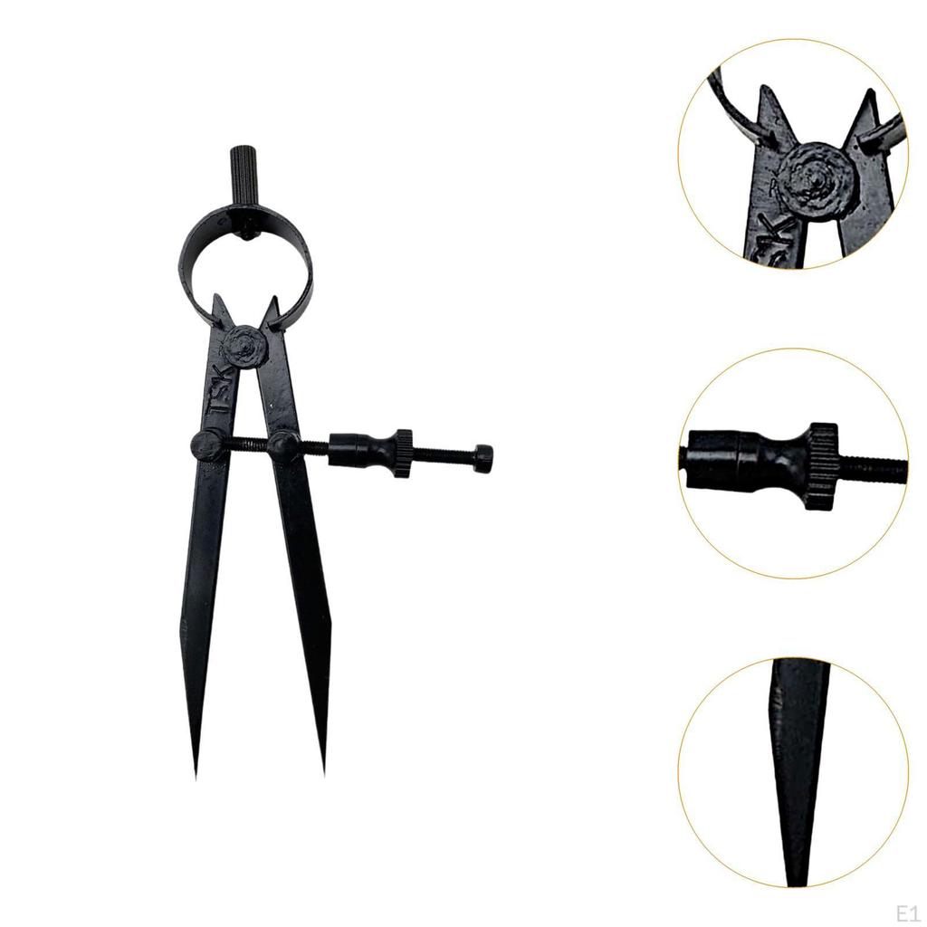 Adjustable Metal Compass for Fine Art and Design Projects