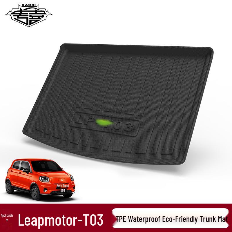 TPE Waterproof, Odorless Trunk Mat for Leapmotor C11 T03 - Durable & Eco-Friendly