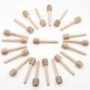 Honey Stick Solid Wood Stirring Stick Take Honey Stick Bee Stick Coffee Milk Tea Jam Wooden Stirring Stick (8CM)