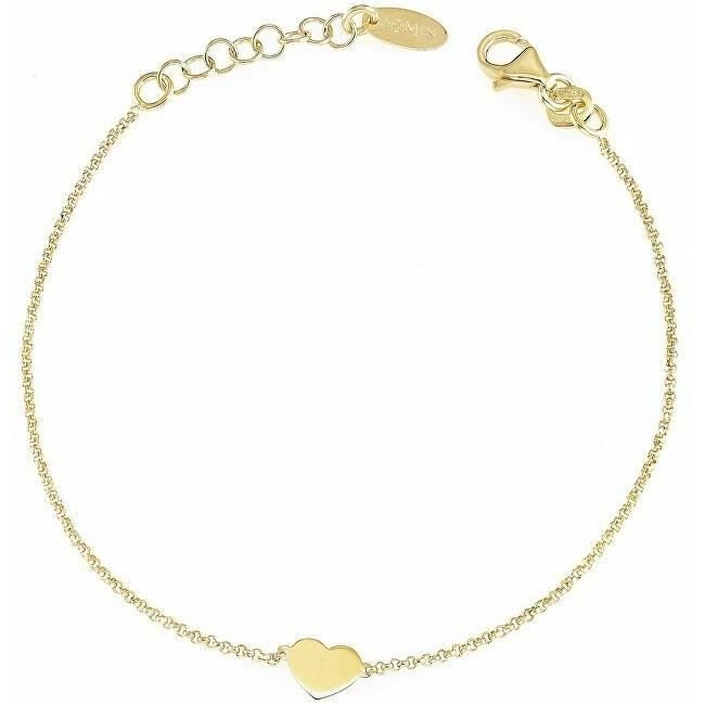 Bracelet - Amen - Love Brhg3 - Argent Plaqué Or - Doré - Femme