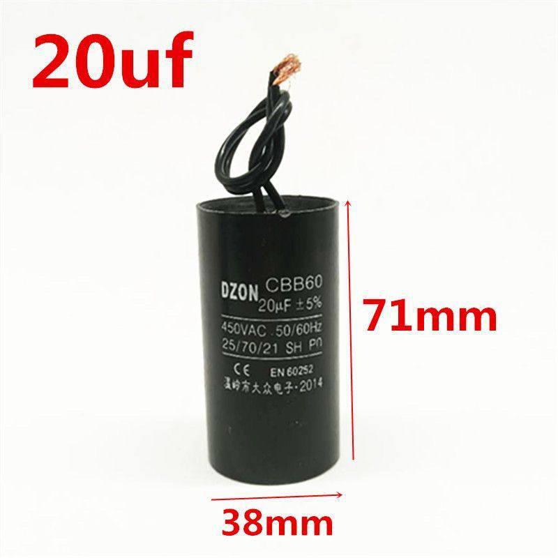 Fully Sealed 450V Oil-Immersed Capacitor Submersible Pump with 20/25/30/35uF Capacity