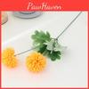 Faux Flower Long Stem Ping Pong Chrysanthemum Wedding Decor Home Photography Prop