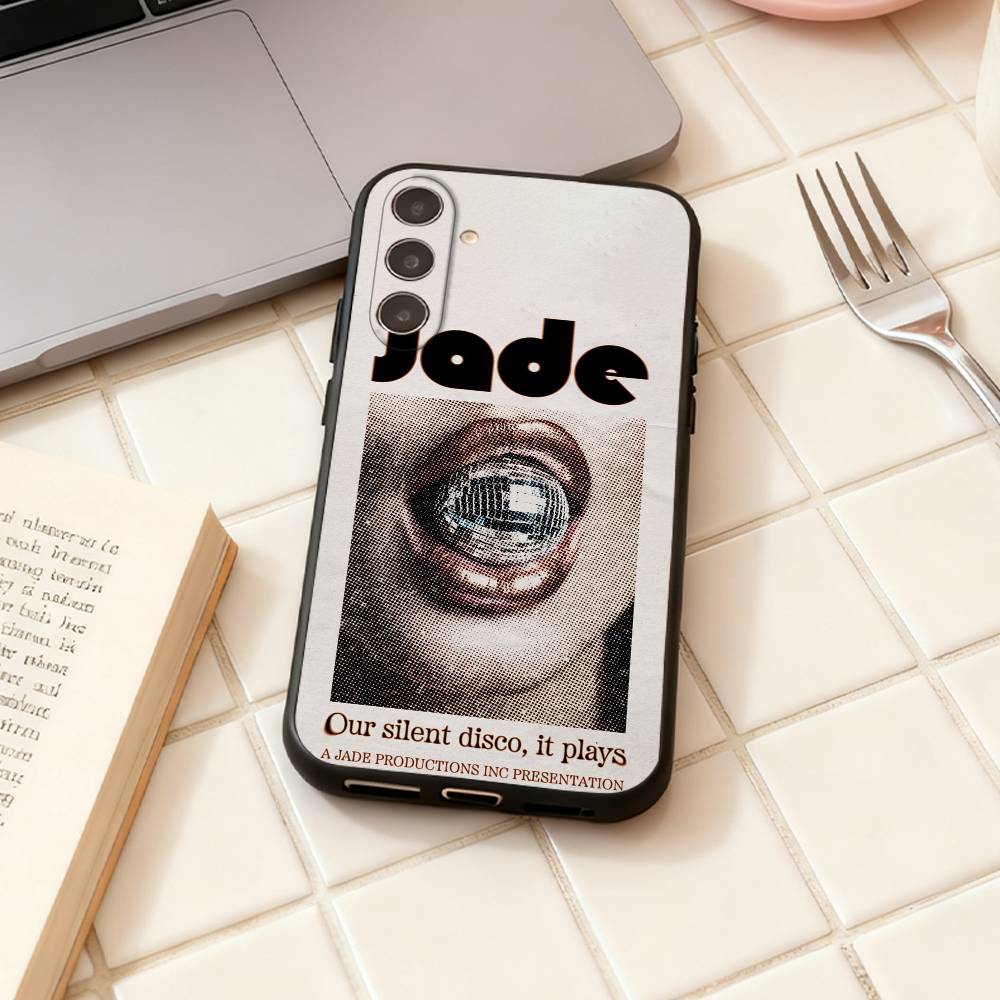 Singer J-Jade Thirlwall phone Case For Samsung Galaxy A73,A72,A71,A70,A53,A52,A51,Others Soft Black Shell