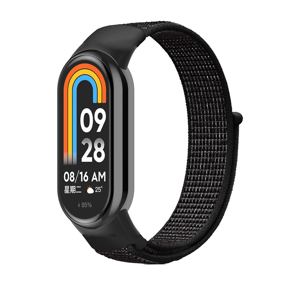 Mi Band 8 Nylon Loop Strap For Xiaomi Miband 8 Bracelet Sport Wristband Breathable Watchband Correa Pulseira NFC Mi Band8 Loop