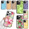 Hibiscus Flowers Floral Hybrid Mobile Phone Cases Cover For iPhone 17 Air 16 15 14 12 13 11 Pro MAX Apple Plus Coque