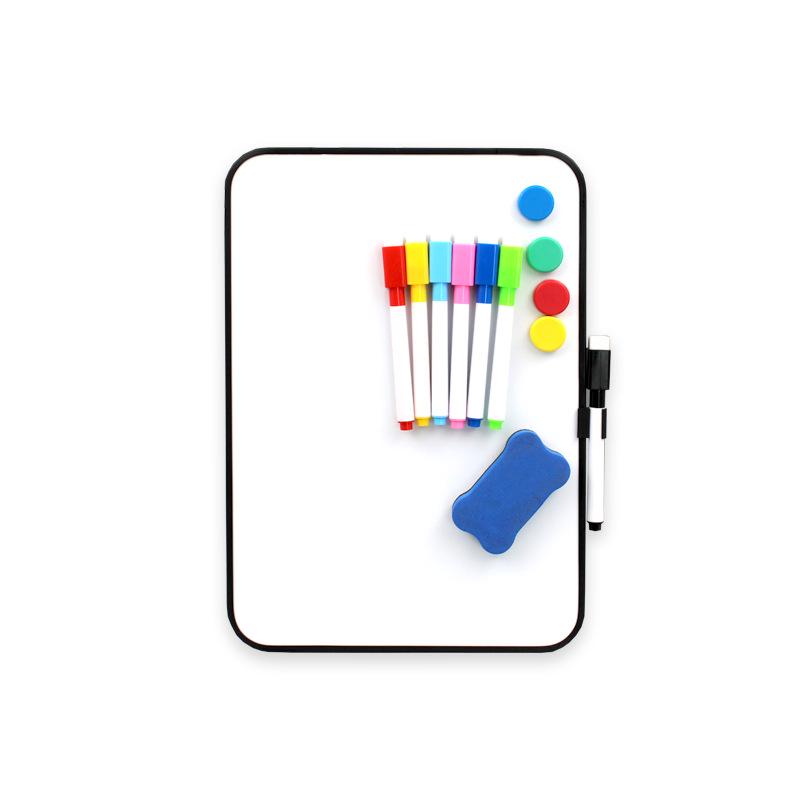 Magnetic Double-Sided Children's Whiteboard: Handheld Erasable Memo & Message Display
