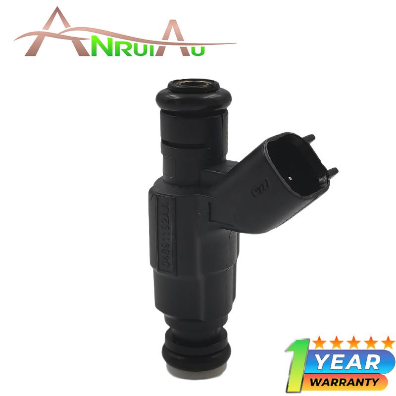 New 4PCS 0280155991 fuel injectors 13531487607 Compatible With Mini Cooper L4 1.6L Base 2002-2006 2008 FJ967