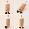 Peluche Giocattolo per Animali Domestici Forma Tazza Tè al Latte Morbido Peluche Corto Cane e Gatto Giocattolo da Masticare Compagno Imbottito Resistente al Morso Gioco Indoor Accessorio per Animali Domestici