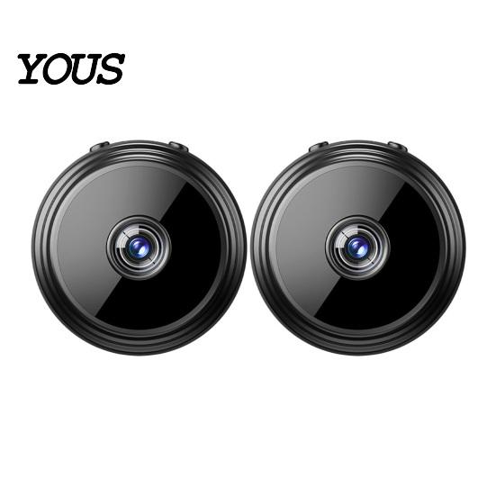 Portable Mini Camera for Indoor Security A9 Smart Home Camera, 1080P Wireless WiFi Cam with Night Small Use Vision, Two-Way Audio, Motion Detection
