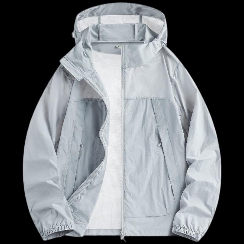 Buzhiyi Unisex UPF50+ Hooded Sun Protection Jacket