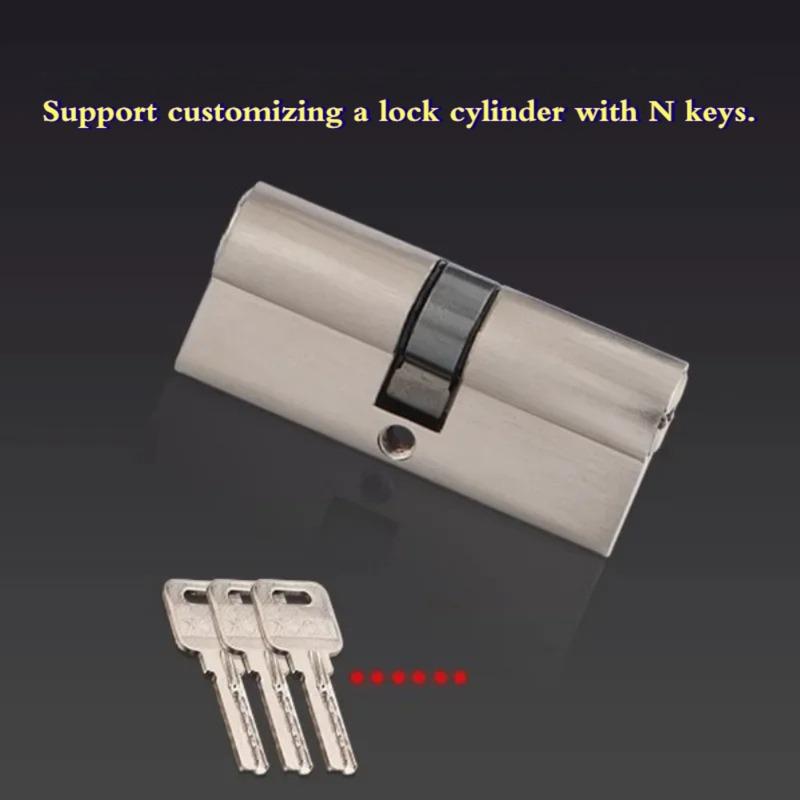 50-120MM Lock CylinderAll Copper Door Lock Cores At The Entrance Indoor Household Locks Available In Different Colors Cilindros