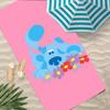 B-Blau's Spuren & Du! Handtuch Polyester Strandhandtuch Schnelltrocknend Sandfrei Badetuch für Sommer Pool Reise Urlaub