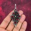 Bijoux grenat rouge, pendentif en argent sterling massif 925, pendentif de bijoux en pierres précieuses faits à la main pour le Memorial Day