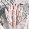 4Pcs Lace Ribbon Gel Inks Pen Retractable Gel Pen Ergonomic Grip 0.5MM Tip Fast Drying Inks for Office School Supplies