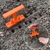 Mini-Samenstreuer 3D-gedruckter handgehaltener Samenverteiler Manuelles Garten-Saatbeet-Pflanzwerkzeug für kleine Samen