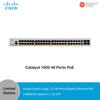 Cisco Cisco C1000-48p-4g-l Black Black Black