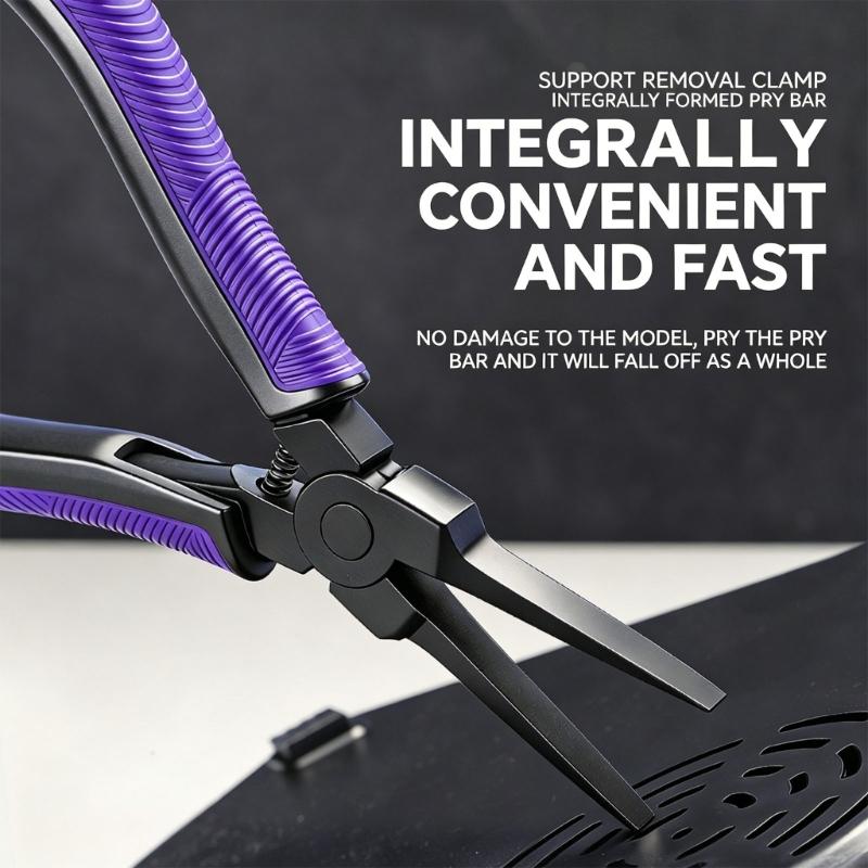 High Hardness Flat Nose Plier 3D Printing Support Removal Pliers Ergonomic Grip For Safe And Efficient Model Detailing