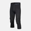 Men's Honeycomb Padded 3/4 Compression Pants
