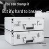 Aluminum Alloy Document Safe Box for Business and Home Storage